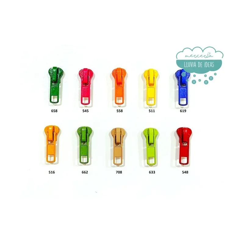 Cursor cremallera inyectada malla 5