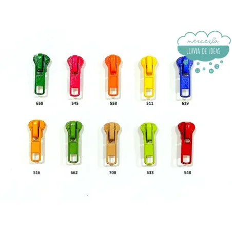 Cursor cremallera inyectada malla 5