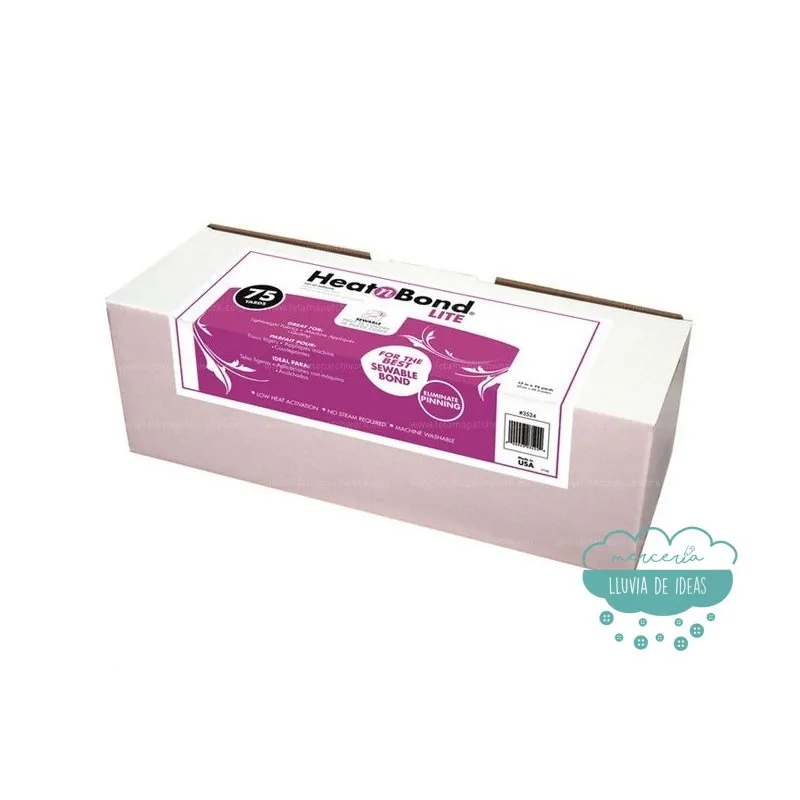 Entretela termoadhesiva 2 caras HeatnBond