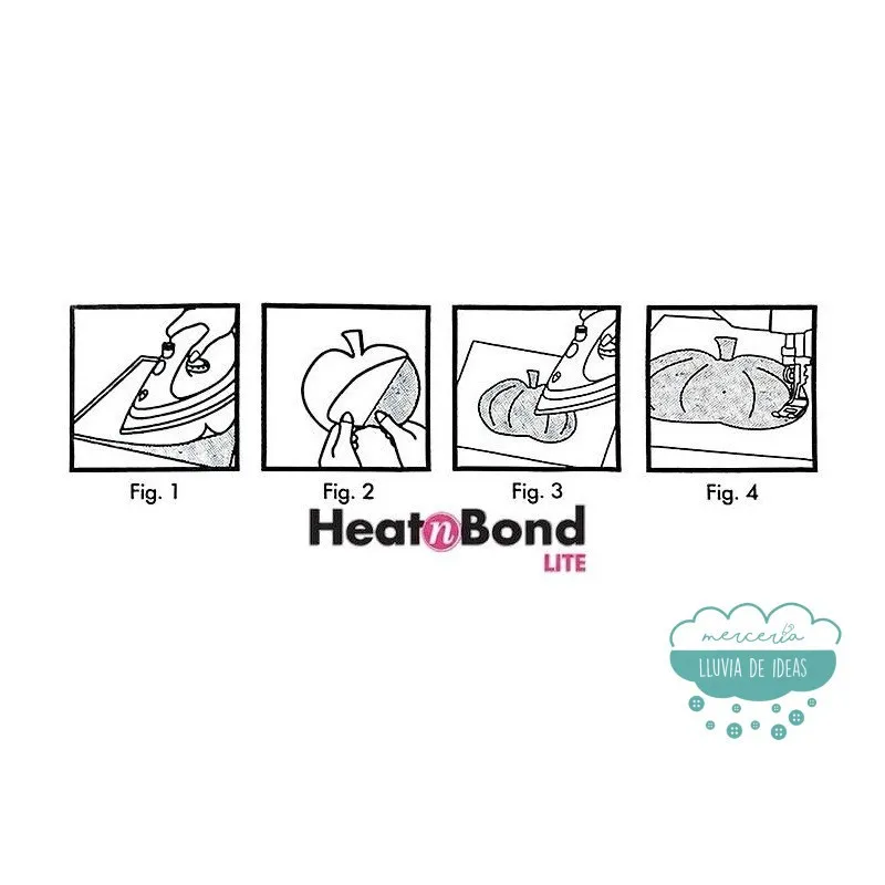 Entretela termoadhesiva 2 caras HeatnBond