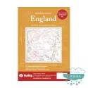 Set Sashiko Tulip England Rosas