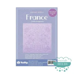 Set Sashiko Tulip France Felicidad