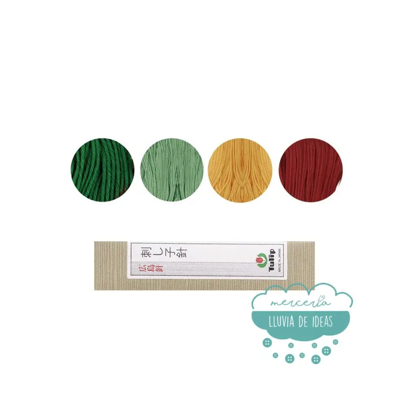 Set Sashiko Tulip Hawaii Anturio