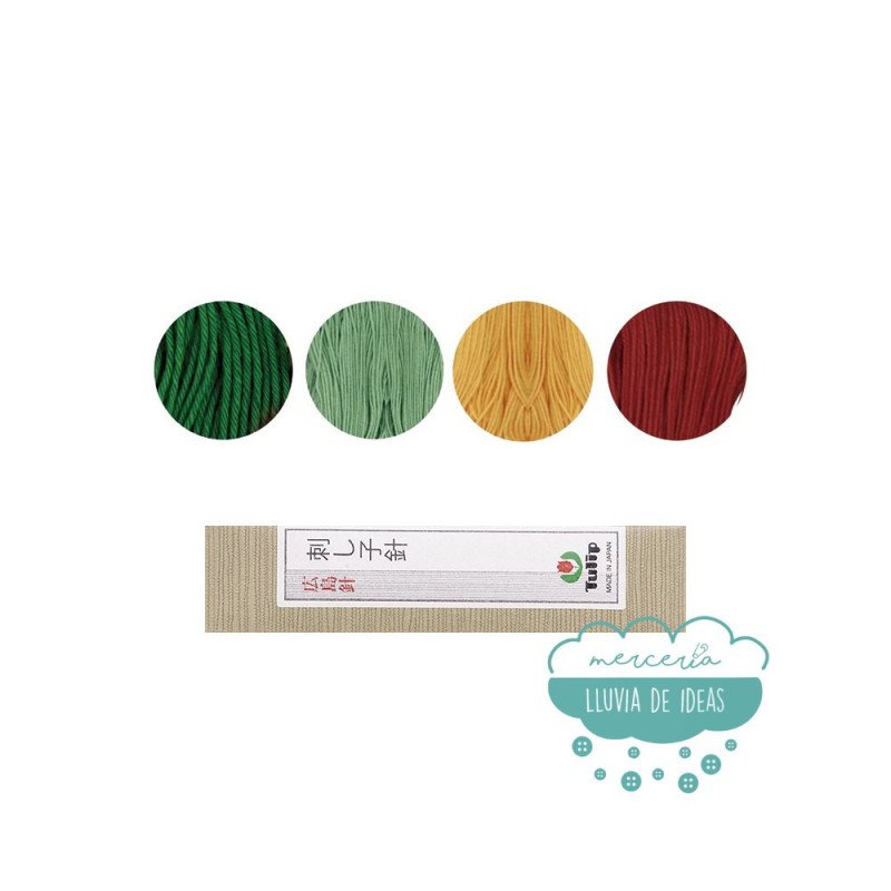 Set Sashiko Tulip Hawaii Anturio