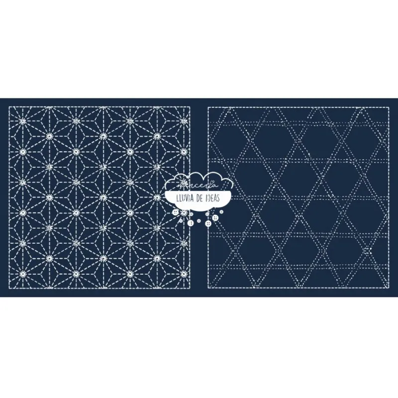 Tela Sashiko Asanoha