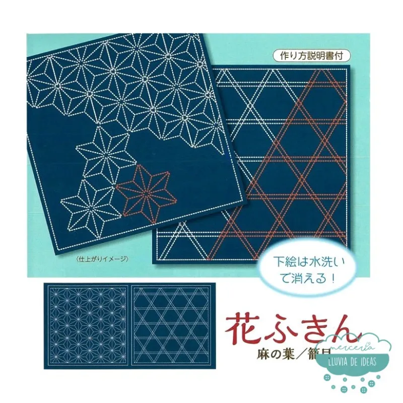 Tela Sashiko Asanoha