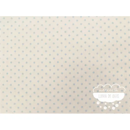 Piqué canutillo Stars Azul