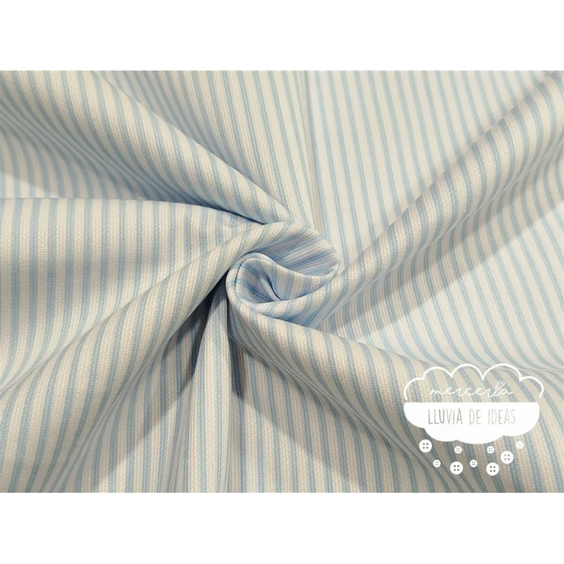 Piqué canutillo Stars Azul