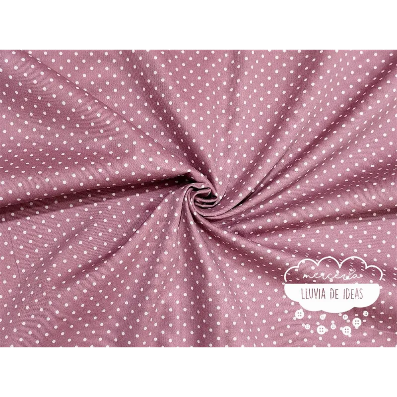 Piqué canutillo Stars Púrpura