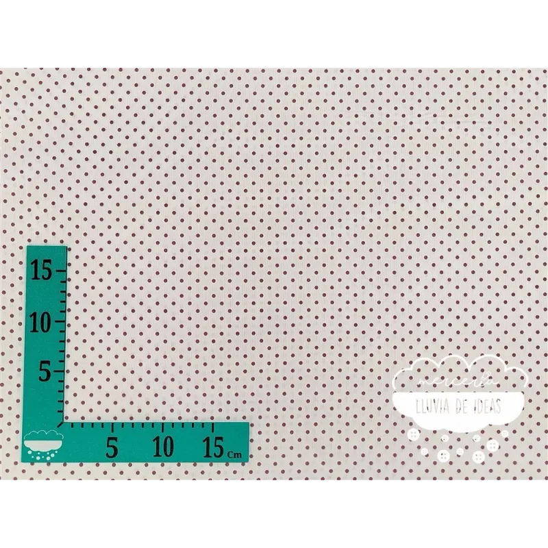 Piqué canutillo Stars Púrpura