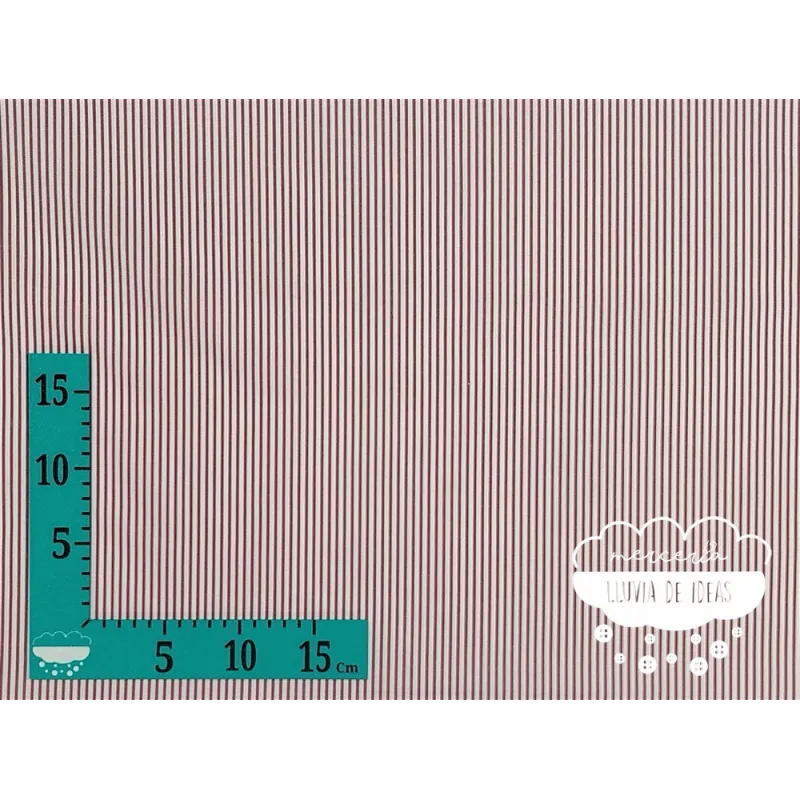 Piqué canutillo Stars Púrpura