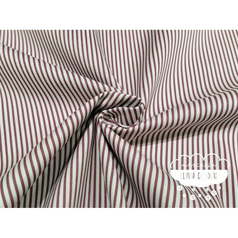 Piqué canutillo Stars Púrpura