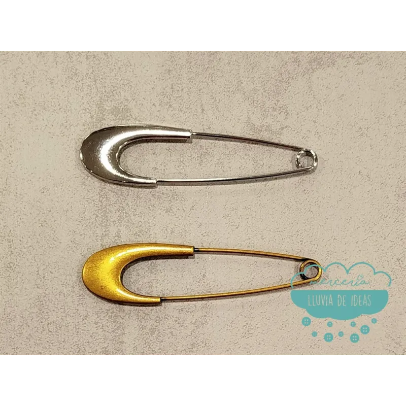 Imperdible decorativo ovalado