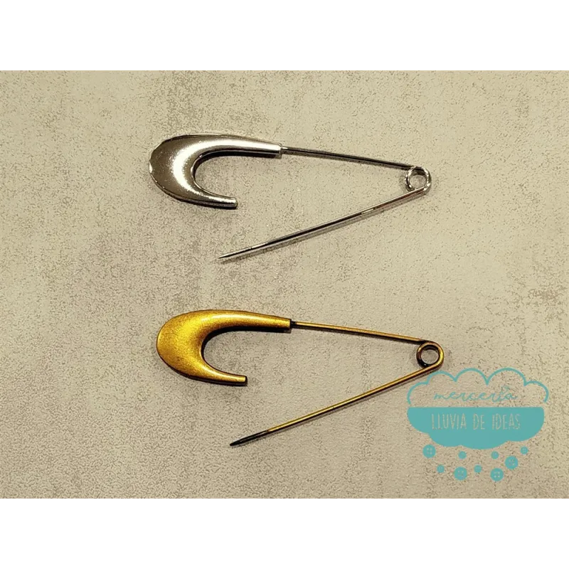 Imperdible decorativo ovalado