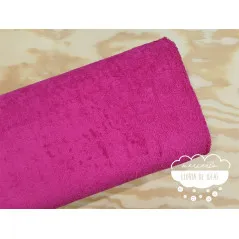 Rizo toalla fucsia