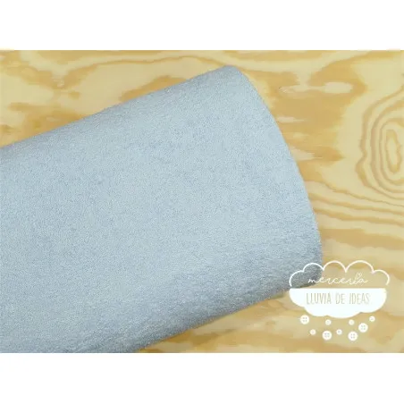 Rizo toalla azul bebé