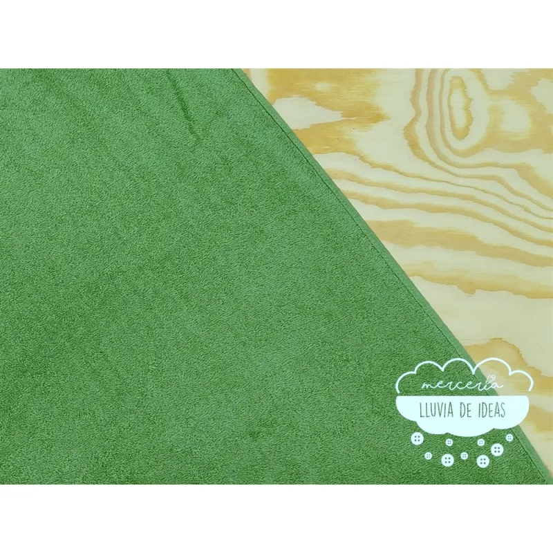 Rizo toalla verde manzana