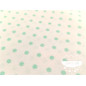Piqué canutillo Stars Verde agua Piqué canutillo Stars Verde agua