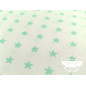 Piqué canutillo Stars Verde agua Piqué canutillo Stars Verde agua