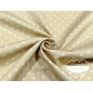 Piqué canutillo Stars Beige