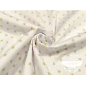 Piqué canutillo Stars Beige