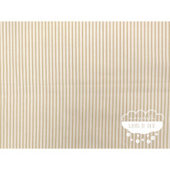Piqué canutillo Stars Beige