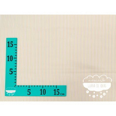 Piqué canutillo Stars Beige