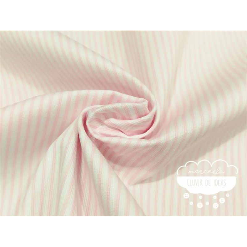 Piqué canutillo Stars Rosa