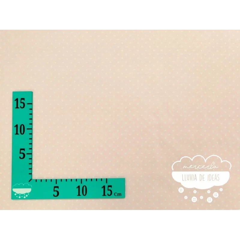 Piqué canutillo Stars Rosa