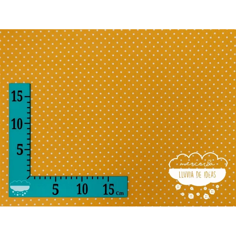 Piqué canutillo Stars Naranja