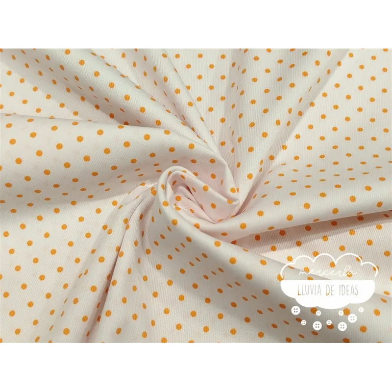 Piqué canutillo Stars Naranja