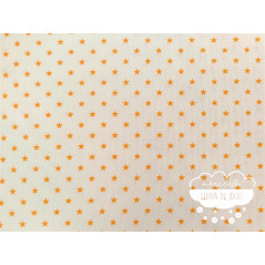 Piqué canutillo Stars Naranja