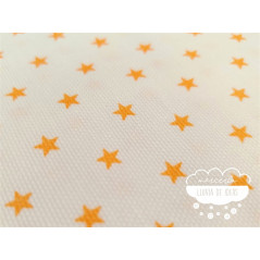 Piqué canutillo Stars Naranja