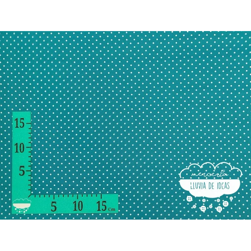 Piqué canutillo Stars Verde pato