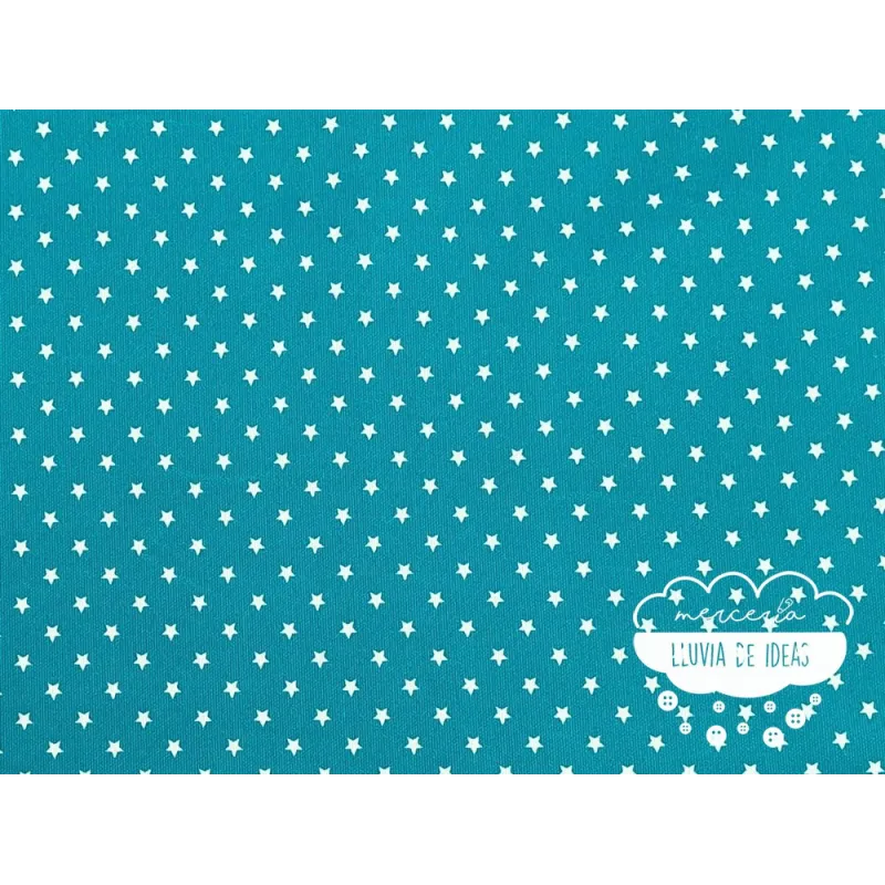 Piqué canutillo Stars Verde pato