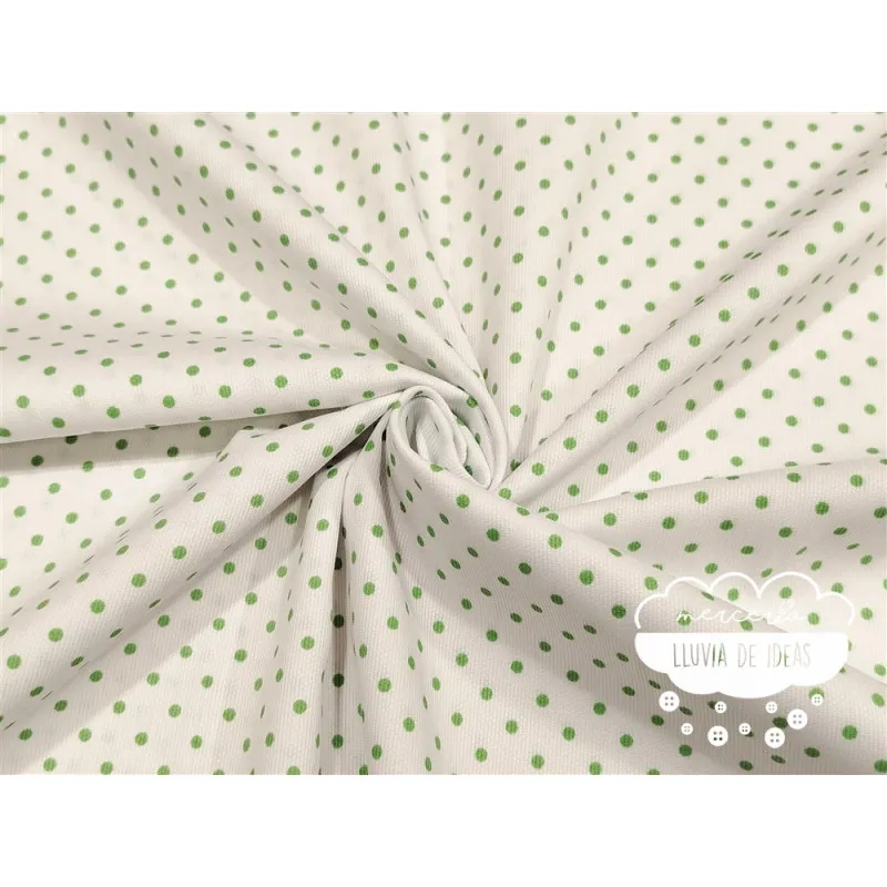 Piqué canutillo Stars Manzana