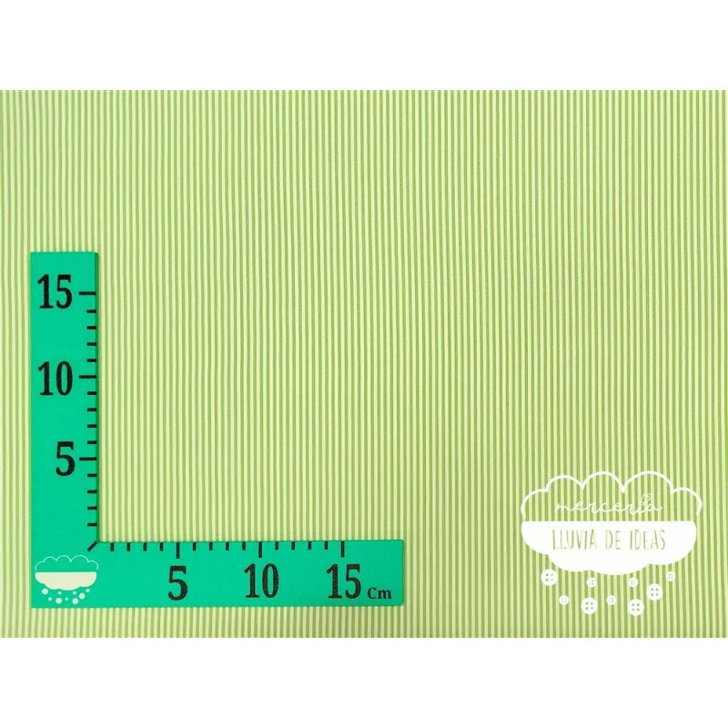 Piqué canutillo Stars Manzana