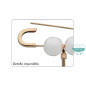 Imperdible decorativo Perlas Imperdible decorativo Perlas