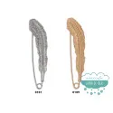 Imperdible decorativo Pluma