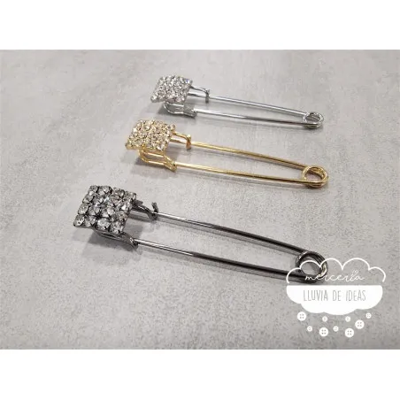 Imperdible decorativo Strass