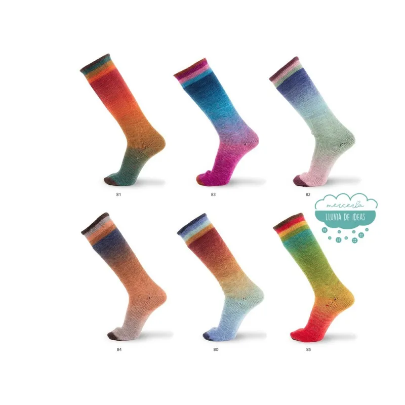 Hilo Symmetric Socks&more degradé
