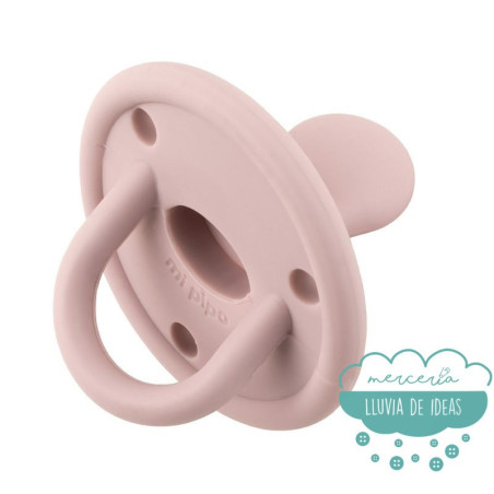 Chupete de silicona divertido