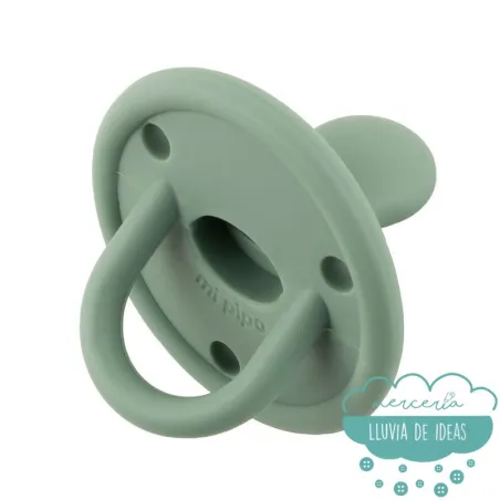 Chupete de silicona divertido