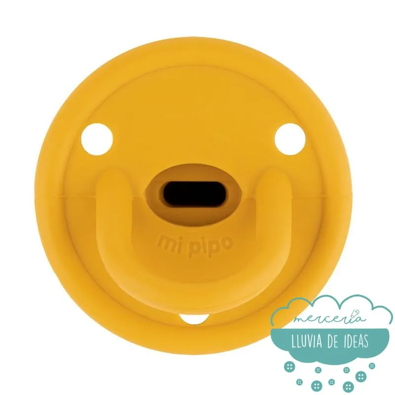 Chupete de silicona divertido