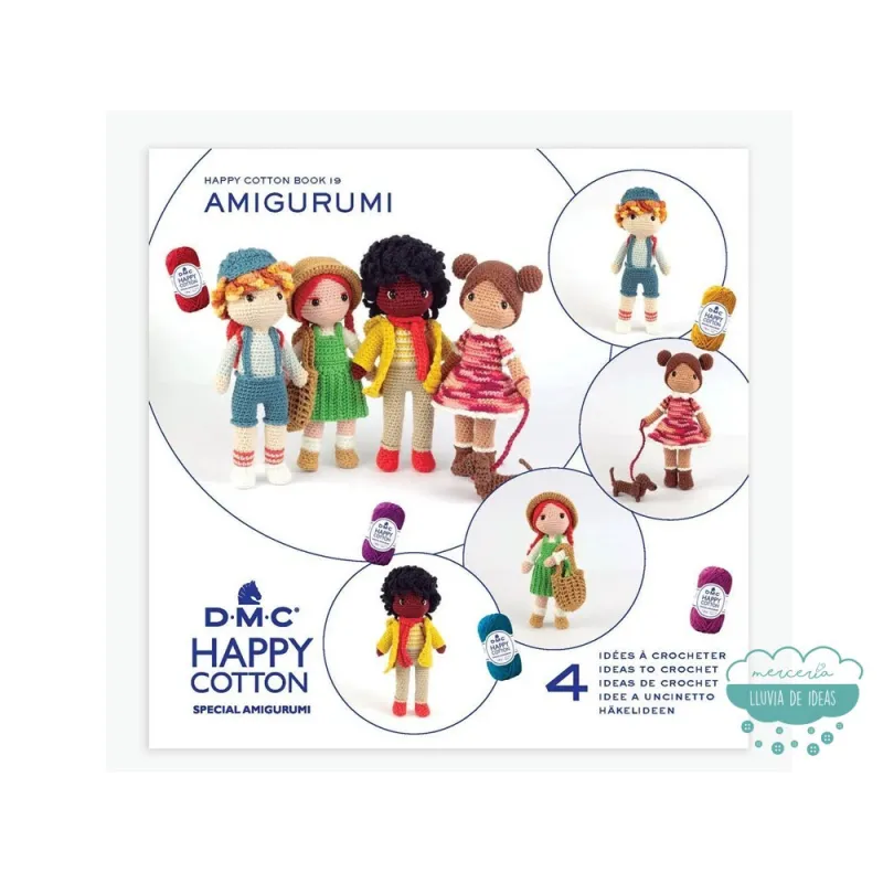 Patrones amigurumi - Happy Cotton Book Nº19 DMC