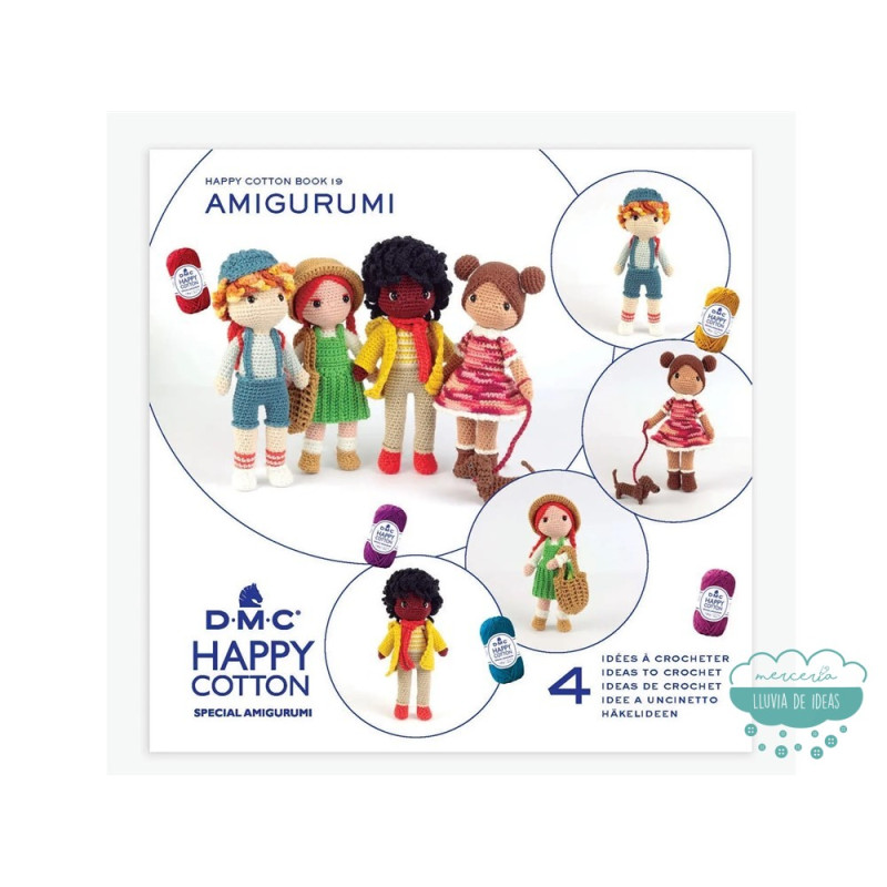 Patrones amigurumi Happy Cotton Book Nº19 DMC