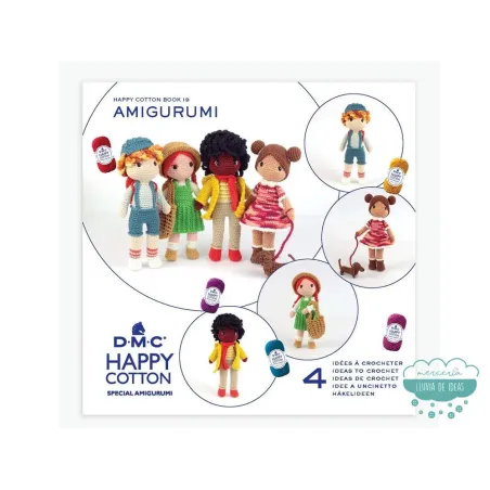 Patrones amigurumi - Happy Cotton Book Nº19 DMC