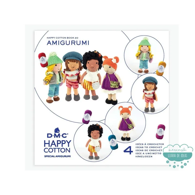 Patrones amigurumi  Happy Cotton Book Nº20 DMC
