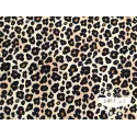 Crêpe estampado digital Leopardo