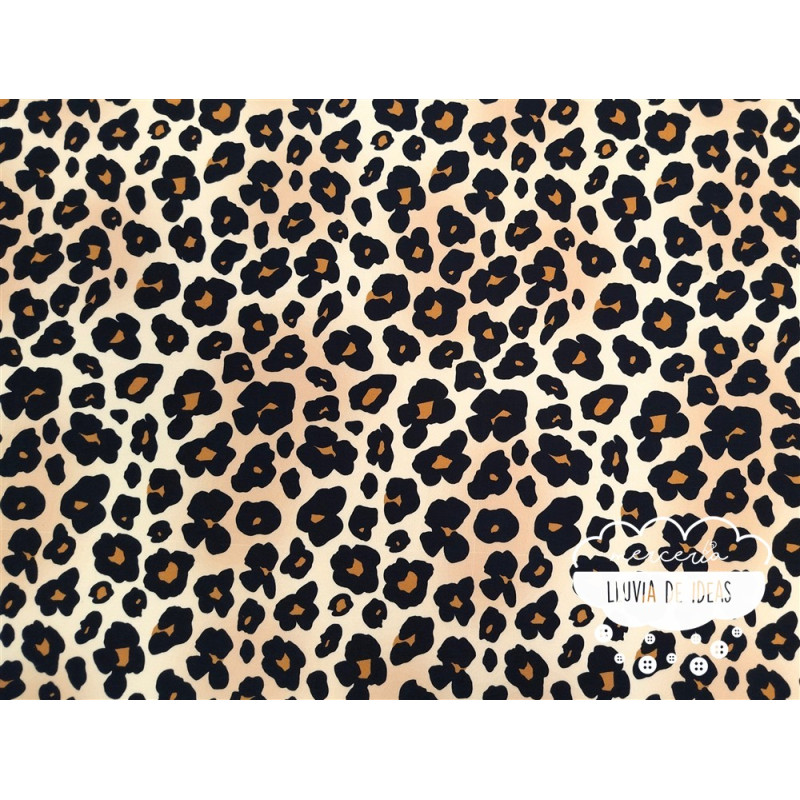 Crêpe estampado digital Animal print Crêpe estampado digital Animal print